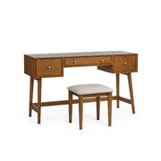 Lowry Dressing Table & Stool Set - Le Divano