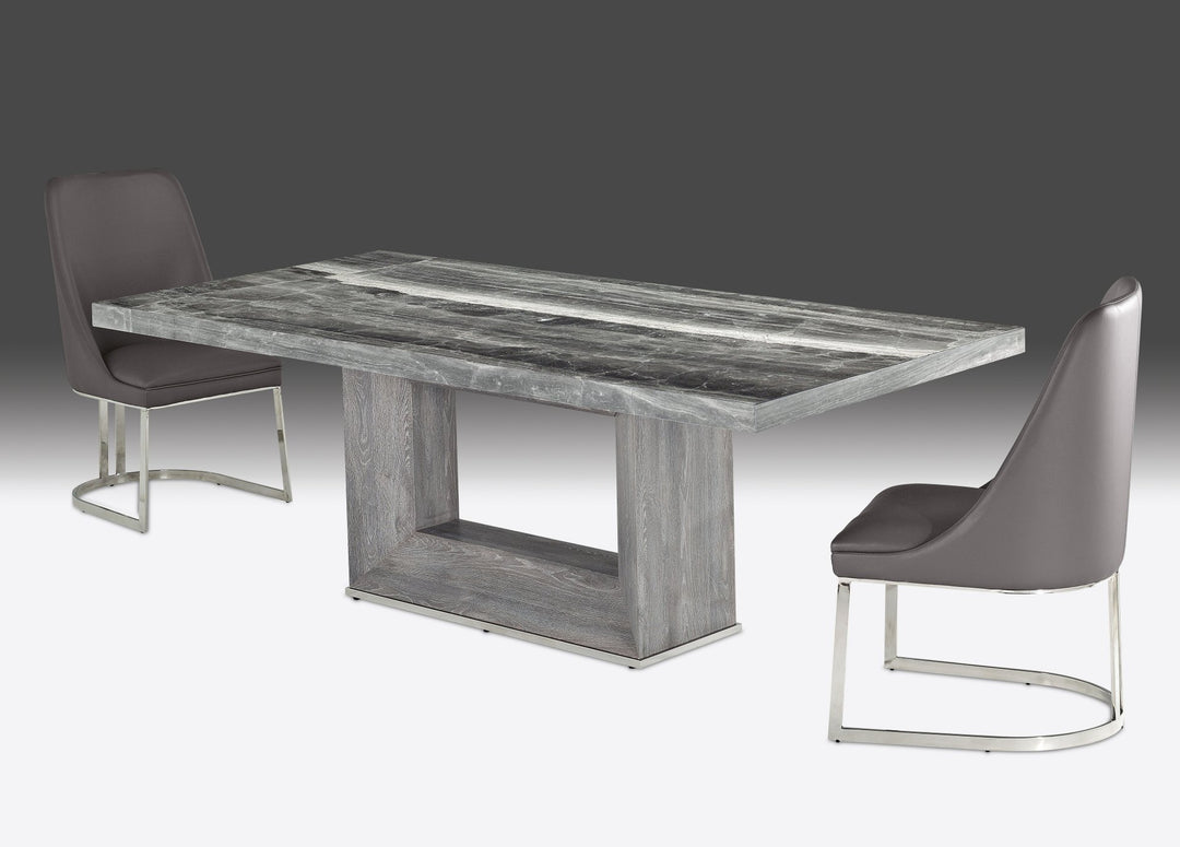 Blade - Grey Dining Table