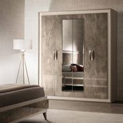 Ambra 4 Door Wardrobe - Le Divano