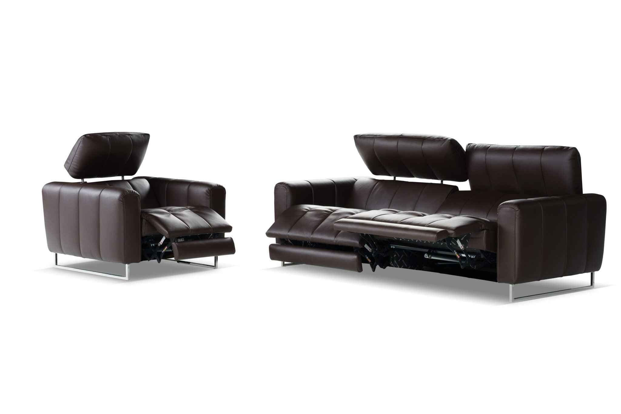 Carlis - Reclining Sofa with Adjustable Headrest