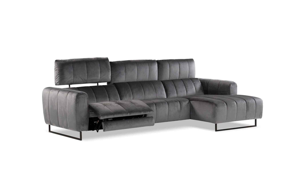 Carlis - Reclining Sofa with Adjustable Headrest