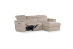 Bismark - L Shaped Sectional Sofa with Recliner - Le Divano
