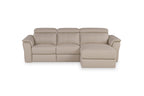 Bismark - L Shaped Sectional Sofa with Recliner - Le Divano