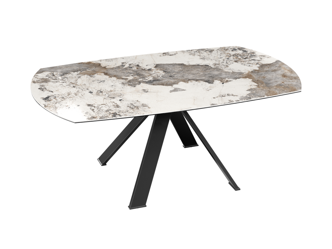 Grande Austin Extending Round Dining Table - Modern Italian Dining Table