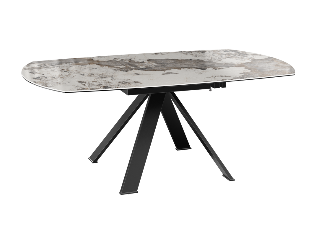 Grande Austin Extending Round Dining Table - Modern Italian Dining Table
