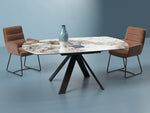 Load image into Gallery viewer, Grande Austin Extending Round Dining Table - Modern Italian Dining Table
