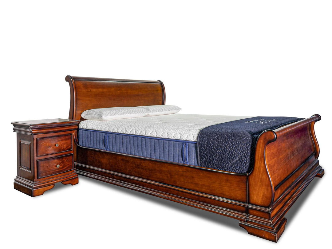Mahogany Sleigh Bed