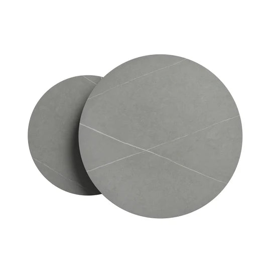 Zico Grey 2pc Ceramic Coffee Table Set
