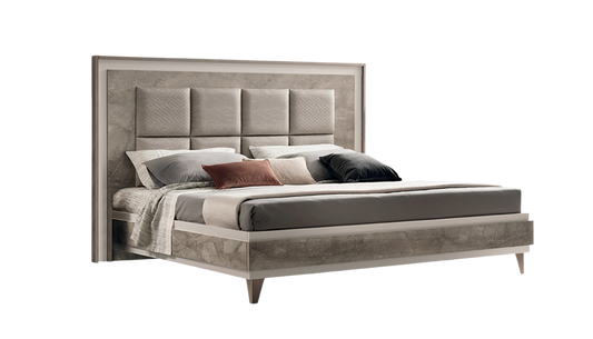 Ambra Upholstered Bed - Le Divano