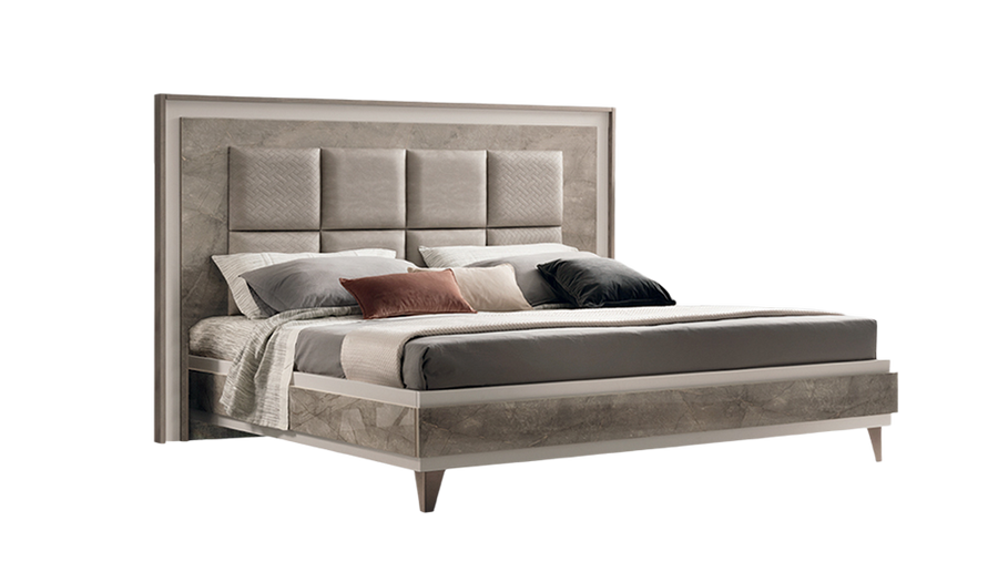 Ambra Upholstered Bed - Le Divano