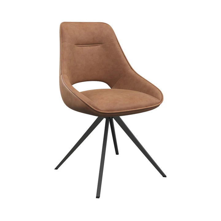 Cerutti Grey Swivel Chair - Le Divano