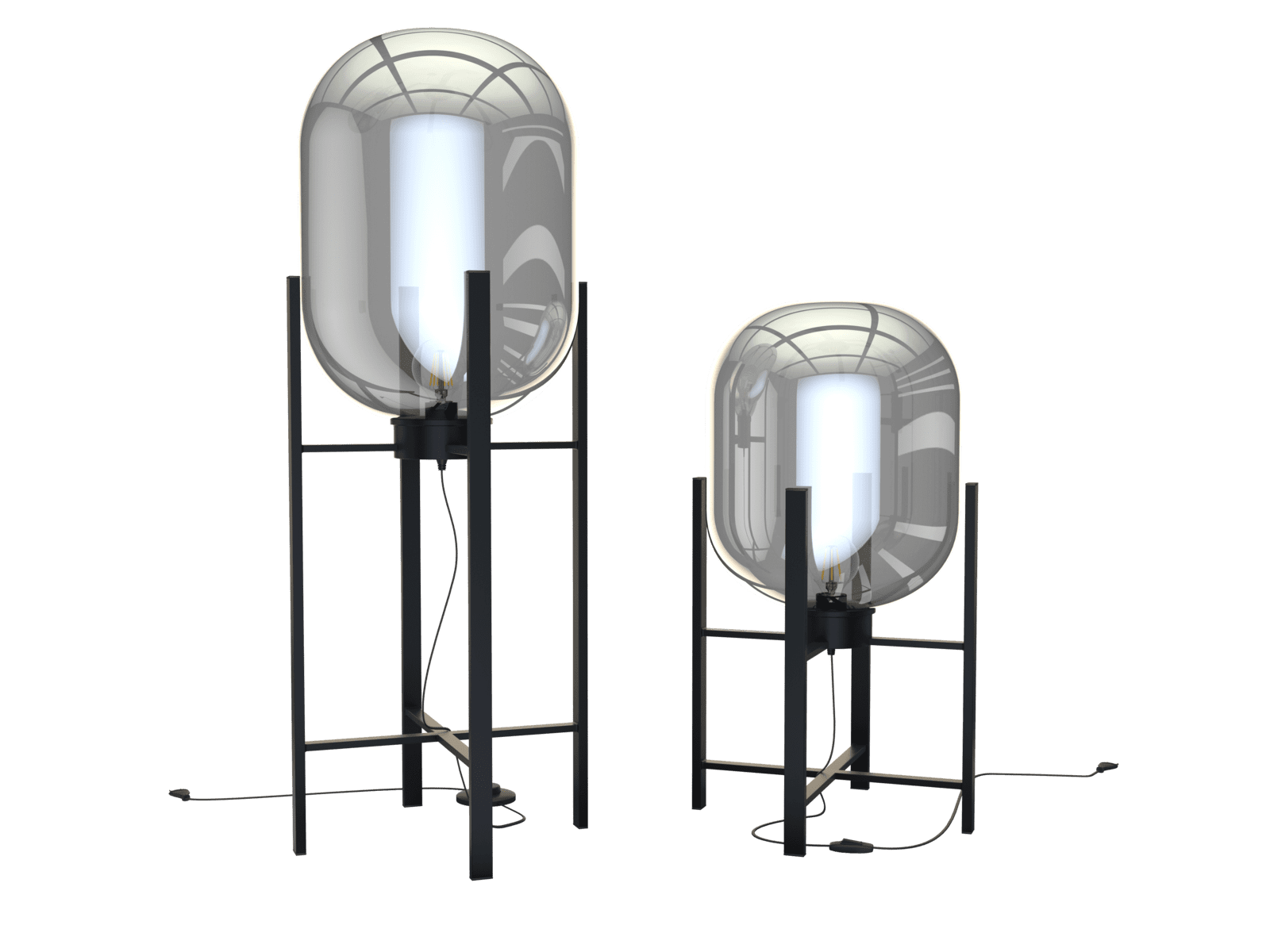 Gemini Floor Lamp - Le Divano