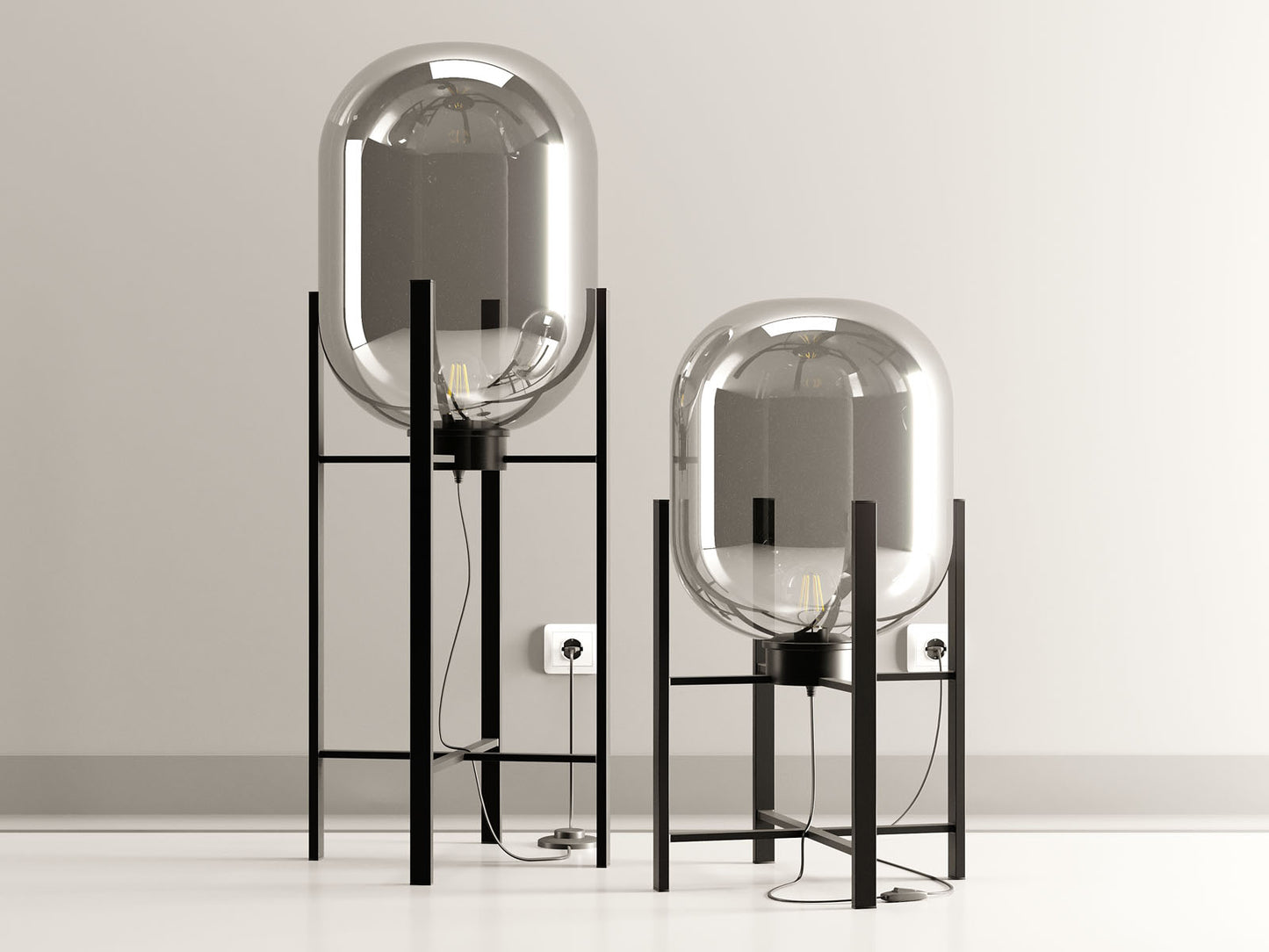 Gemini Floor Lamp - Le Divano